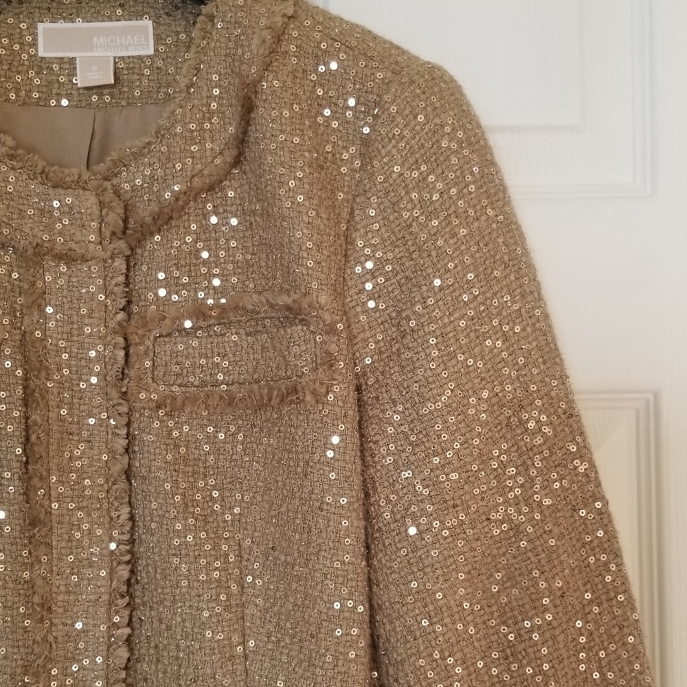 Michael Kors Sparkling Tweed Jacket - image 2